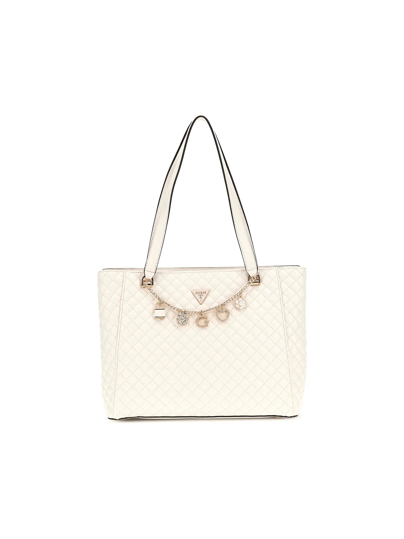 GUESS | Tasche - Shopper EVERLEE NOEL | weiss